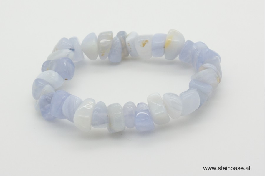 Armband Chalcedon blau
